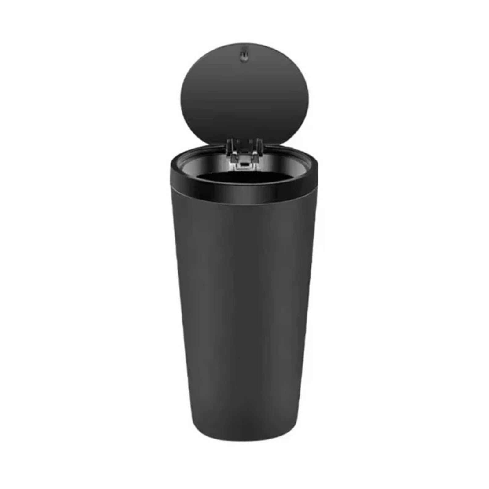 Car Bin Auto Garbage Bin Ashtray Leak-proof Car Cup Holder Trash Can With Cover Storage Box Bucket Waterproof Acessory Cars Rubbish Bins(Black)