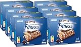 Nestlé FITNESS Bars Schokolade & Mandeln Cerealienriegel, Energieriegel mit Schokoladenstückchen und Mandeln, 8er Pack (à 4 x 23,5g)