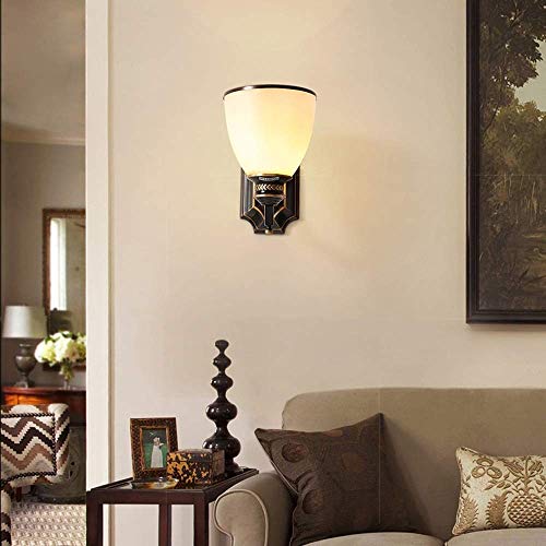Lanterne en verre E27 et applique murale classique contre les zones sombres - 3