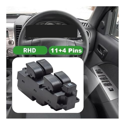 Interrupteur de fenêtre robuste AB39-14540-AB commande lève-vitre BT50 - 5