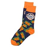 MainMerch Busch Light Peach Crew Socks