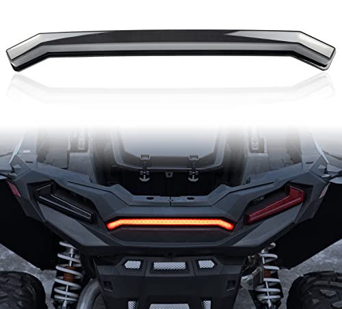 LDETXY Rear Center Tail Light Tail Brake light Taillight for Polaris RZR XP 1000 Turbo RZR RS1 Sportsman 1000 XP 2019 2020 2021 2022 2023 Accessories (Smoked Black, Replace #2413431)