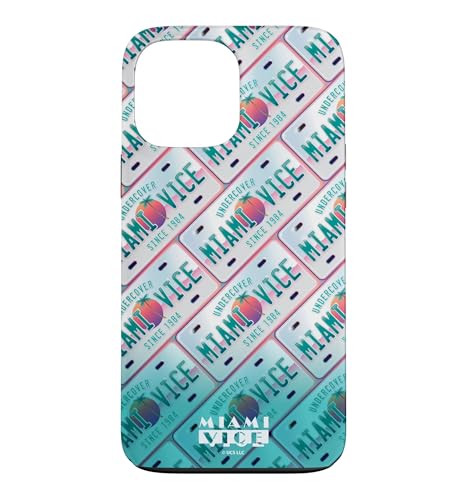 Miami Vice Undercover License Plate All Over Print �X�}�z�P�[�X iPhone 13 Pro Max �p