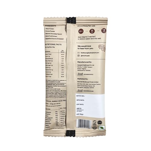 Image of SHYFT Fermented Yeast Protein Chocolate Travel Pack (7 X Single Serve Sachets) | 24g Protein | 5.5g BCAA | Easy to Digest | 5 Clean Ingredients | No Chemicals
