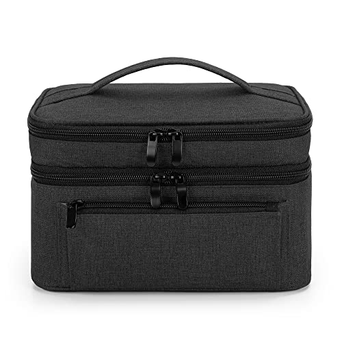 Bafaso Breast Pump Bag (Compatible With Medela Pump In Style) With A Waterproof Pump Parts Pad, Carrying Case For Medela Pump In Style And Extra Parts (Patent Pending), Black #TOP7