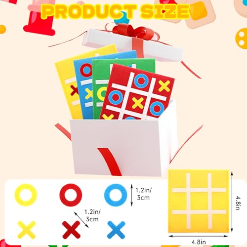 Pack 100 Juegos Tic Tac Toe Mini para niños miniatura 2