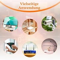 KUOQIY USB C auf DC 12V Adapter, USB 3.1 Typ C USB-C Buchse auf DC 5.5x2.1 mm Stecker Adapter PD Emulator Trigger 90 Grad Abgewinkelt, für Router, Optische Modems, Überwachungsgeräte – Ansicht 6