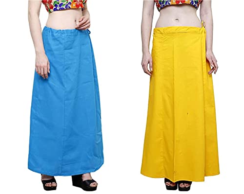 Image of Plus Size Cotton Petticoat for Women Combo (Size S to 6XL)