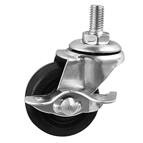Roulettes M10 avec frein latéral pour stabiliser un meuble instable - 2