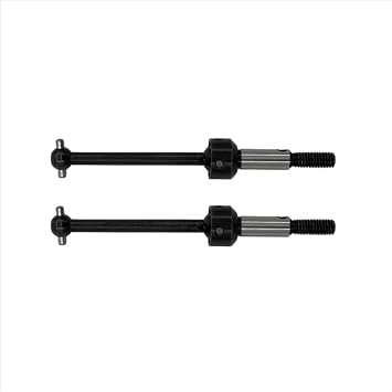 RC Jouets Parts for 3Racing for Sakura D3 CS XIS Zero S for Tamiya TB-03 TB-03D 1/10 RC Drifting Car 2Pcs for Universal Steel Drive Shaft CVD 40MM