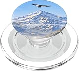 Mendoza Argentina: Cóndor sobre el Monte Aconcagua PopSockets PopGrip para MagSafe