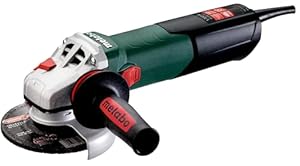 metabo Winkelschleifer WE 17-125 Quick - 1700 W, 125 mm, 11.000 U/min, 3.7 Nm Drehmoment - Werkzeugloser Scheibenwechsel, Profi-Gerät zum Trennen & Schleifen - Inkl. Zusatzhandgriff und Zubehör