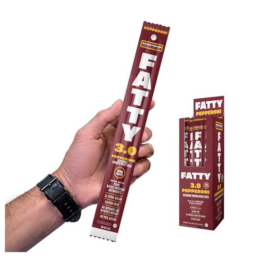 FATTY Smoked Pork Meat Sticks