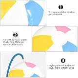2 Stück Wasserball, Wasserball Aufblasbar, Strandball, Aufblasbar Beach Inflatable, Kinder Water Aufblasbare, Aufblasbares Fussball, Schwimmball Spielzeug Beachball, für Sommer Wasser Spiele（40cm)