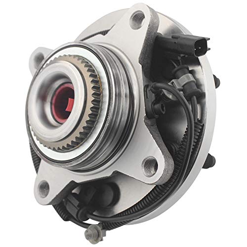 Image of MotorbyMotor 515142 Front Wheel Bearing Hub Assembly 4WD with 6 Lugs fits for Ford F-150, Expedition, Lincoln Navigator 2011-2014 Low-Runout OE Replacement Hub Bearing w /ABS