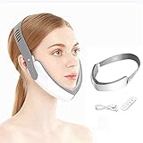  V Kunststoff-Facelifting-Instrumenten-Masseter Hochfrequenz-Mikrostrom-Vibration Vibrierendes Facelifting-Gerät Ziehen Kompakte Kosmetische Phototherapie Anti-Aging-Falten Hautpflege Beauty-Massageger