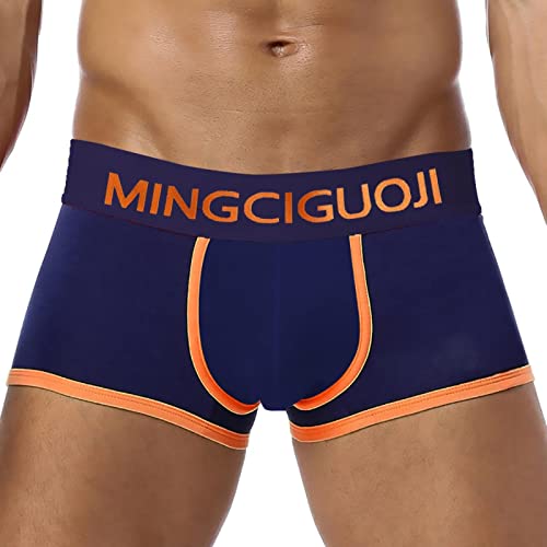 Calzoncillos boxer de hombre en algodón elástico suave URYYRIT 4