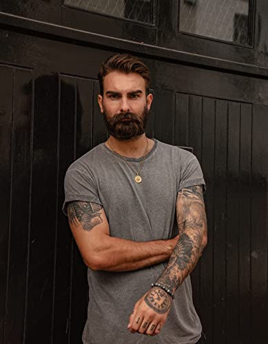 Forge & Foundry Men's Compass Pendant with Adjustable 21" Necklace Chain | Design-led, artisan jewelry from London4