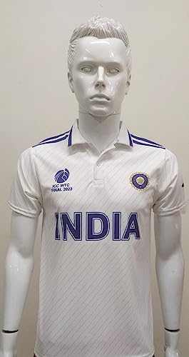 Image of India Test Match WTC Jersey Half Sleeve 2023