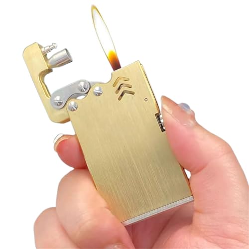 Encendedor de queroseno semiautomático y coleccionable vintage 3
