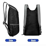 Foldable Backpack,Climbing Bag, Hiking Daypack,15L Lightweight Waterproof Travel Packable Rucksack for Men and Women - Image 4