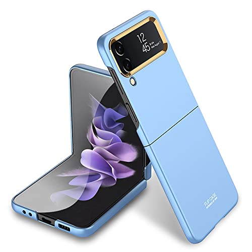 Coque pour Samsung Z Fold 4 bleu antichoc et étui rigide Galaxy Z Flip 4