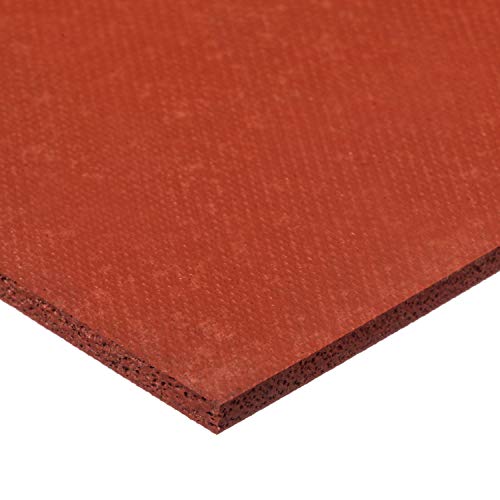 USA Sealing ZUSASSR-F-13 Firm Silicone Foam Strip with High Temperature Adhesive, 1/4