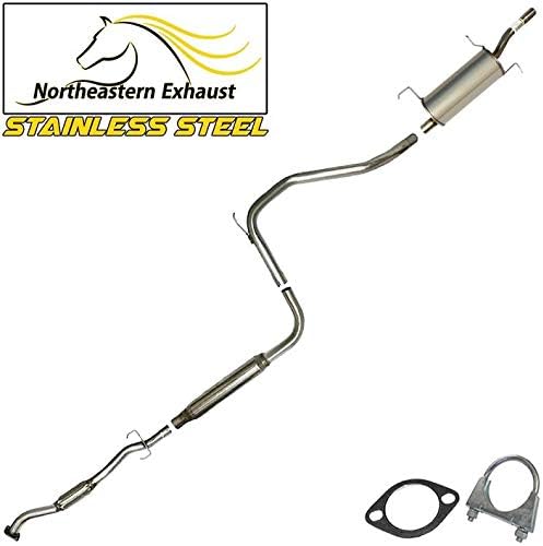 Northeastern Exhaust Stainless Steel Exhaust System Kit fits 1998-2003 Ford Escort ZX2
