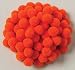 Creativity Street Pom Pons 100-Piece x 1/2" Orange