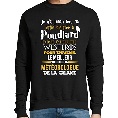 Sweat Météorologue Galaxie Planetee vêtement imprimé astronomie et science