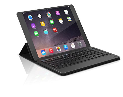 Zagg Messenger Folio Universal Bluetooth Keyboard And Stand (12-Inch) For Apple, Android And Windows Devices - Black #TOP2