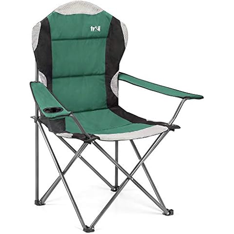 Kestrel Deluxe Camping Chair with Cup Holder Cover