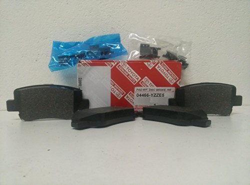 Plaquettes arrière original TOYOTA pour éliminer les sifflements et vibrations au freinage