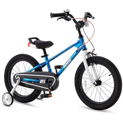 RoyalBaby Freestyle Kids Bike 12 14 16 18 20 Inch Bicycle for Boys Girls Ages 3-10 Years, Multiple Color Options