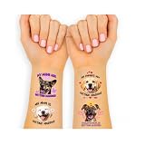 Personalized Temporary Tattoos – 15 Pack Personalized Body Art Decals, Waterproof Fake Tattoo Stickers, Long...
