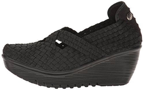 Bernie Mev Womens Cleopatra Wedge Pump, Black/Metallic, 7.5 Us #TOP7