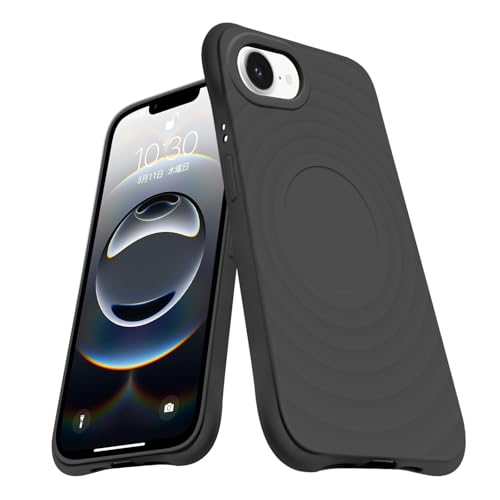 iPhone 16E P[X MagSafeΉ VR ϏՌ ACtH16e ^ X}zP[X op[ Jo[ ČRMILKi擾 Xgbvz[t Ռz CX[dΉ _ C菝h~iubNj