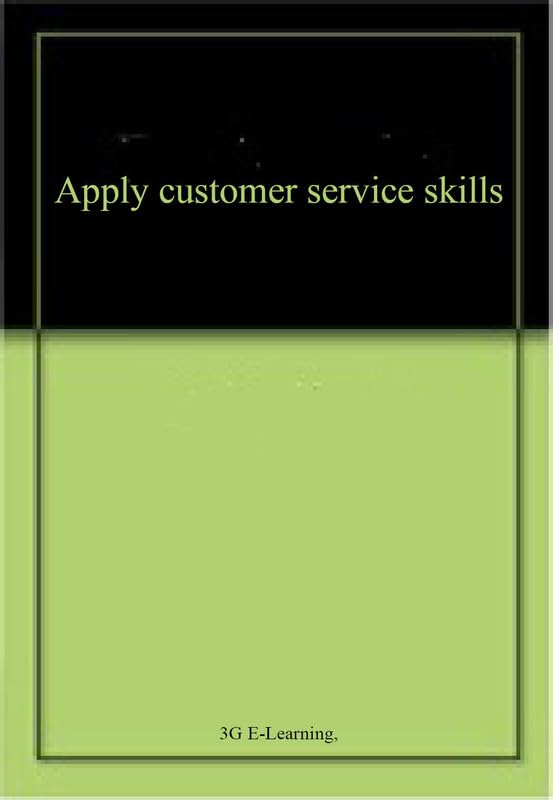 Buy Apply customer service skills โ BookShops.in