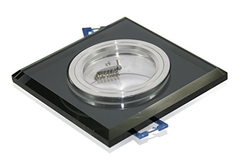 Set Vetro Incasso Nero 5 Watt 230 V LED SMD Lumens...