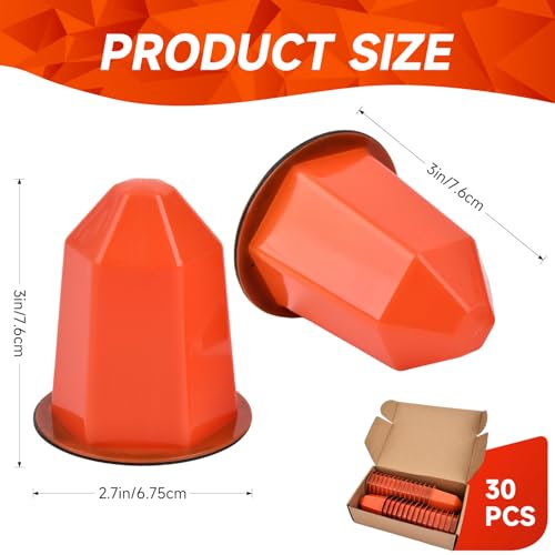 image for OROILUPU 30 Pcs Fire Sprinkler Covers with Magnet Fire Sprinkler Head 