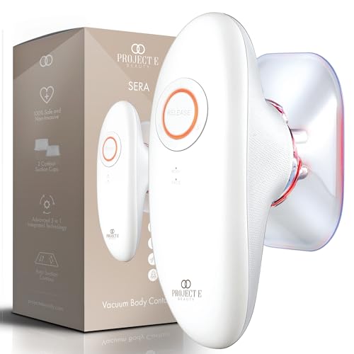 SERA Vacuum Body Contour by Project E Beauty | Reduz a gordura corporal | Tonificação e aperto | Mel