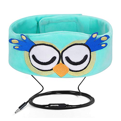 Homelove Wired Kids Headphones with Ultra Thin Adjustable 1/8'' Speakers Soft Fleece Headb