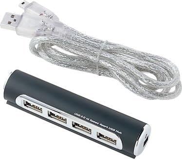 Sanwa Supply USB 2.0 Hub USB-HUB216BK