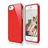 elago S5 Glide Case for iPhone 5/5S - eco friendly Retail Packaging (Extreme Hot Red)
