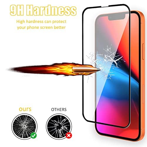 Image of Tempered Glass Screen Protector Compatible for Redmi Note 11 SE with Edge to Edge Coverage and Easy Installation Kit, Pack of 1, Black