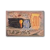 Untitled-2 by Mark Rothko Poster de peinture sur toile Décoration murale moderne Idée cadeau 20 x 30 cm