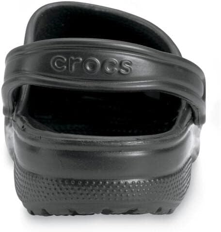 Crocs Unisex-Adult Classic Clogs (Favourites), Black, 9 UK Men/ 10 UK Women