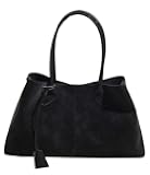Slouchy Brown Suede tote Bag Luxury Downtown Girl Suede Shoulder Purse for Women 2025