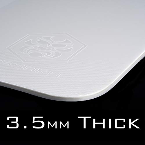 Kessaku Foldable Cutting Board Mat - Non-Slip Ultra Triple Thick 3.5mm Lightweight and Durable, 10.25x15.5-Inches