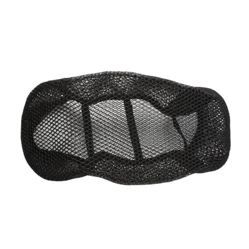 Funda de malla 3D para asiento de motocicleta antideslizante transpirable verano